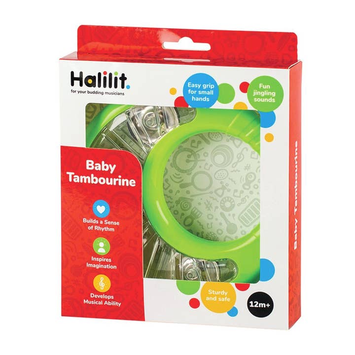Halilit Baby Tambourine in a Gift Box for wholesale by HALILIT