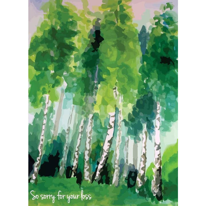 Simpatia “Desculpe por sua perda” Wordy Bird por atacado de Wordy Bird Cards