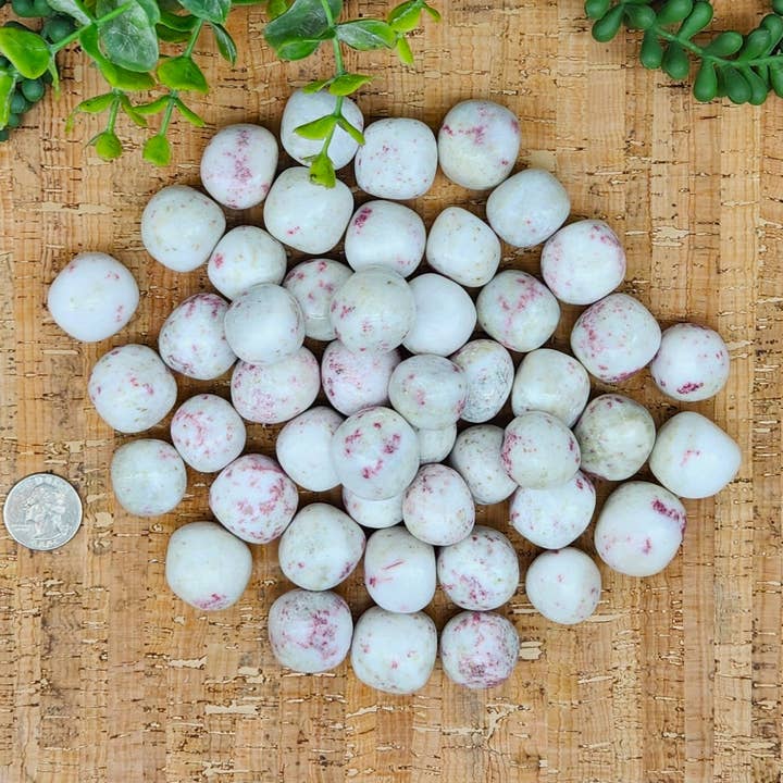 Meraki Gemstones - Wholesale Spiritual Stone/Crystal - Cinnabrite Tumbled Stone (0.5kg/1.1lbs) (25-30mm)3