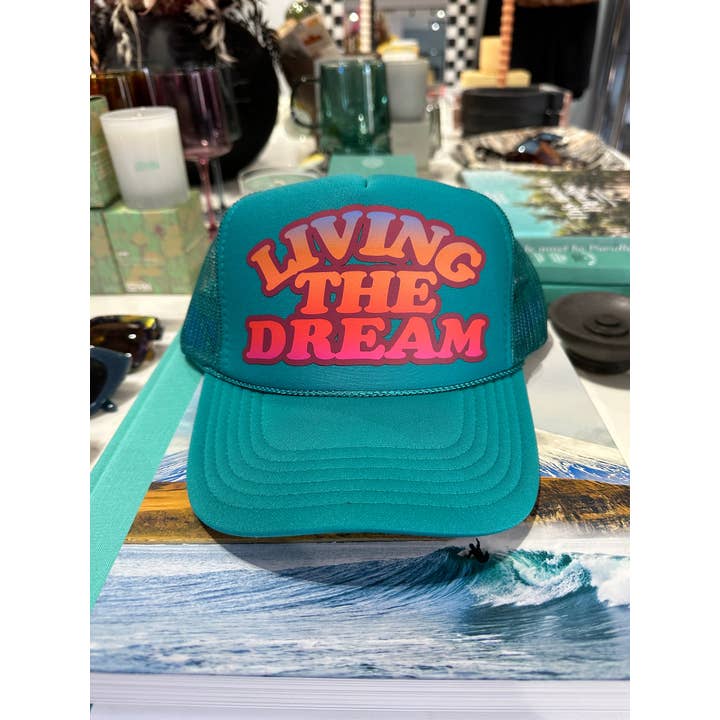 Ascot + Hart - Wholesale Trucker Hat - Unisex - Living The Dream Trucker