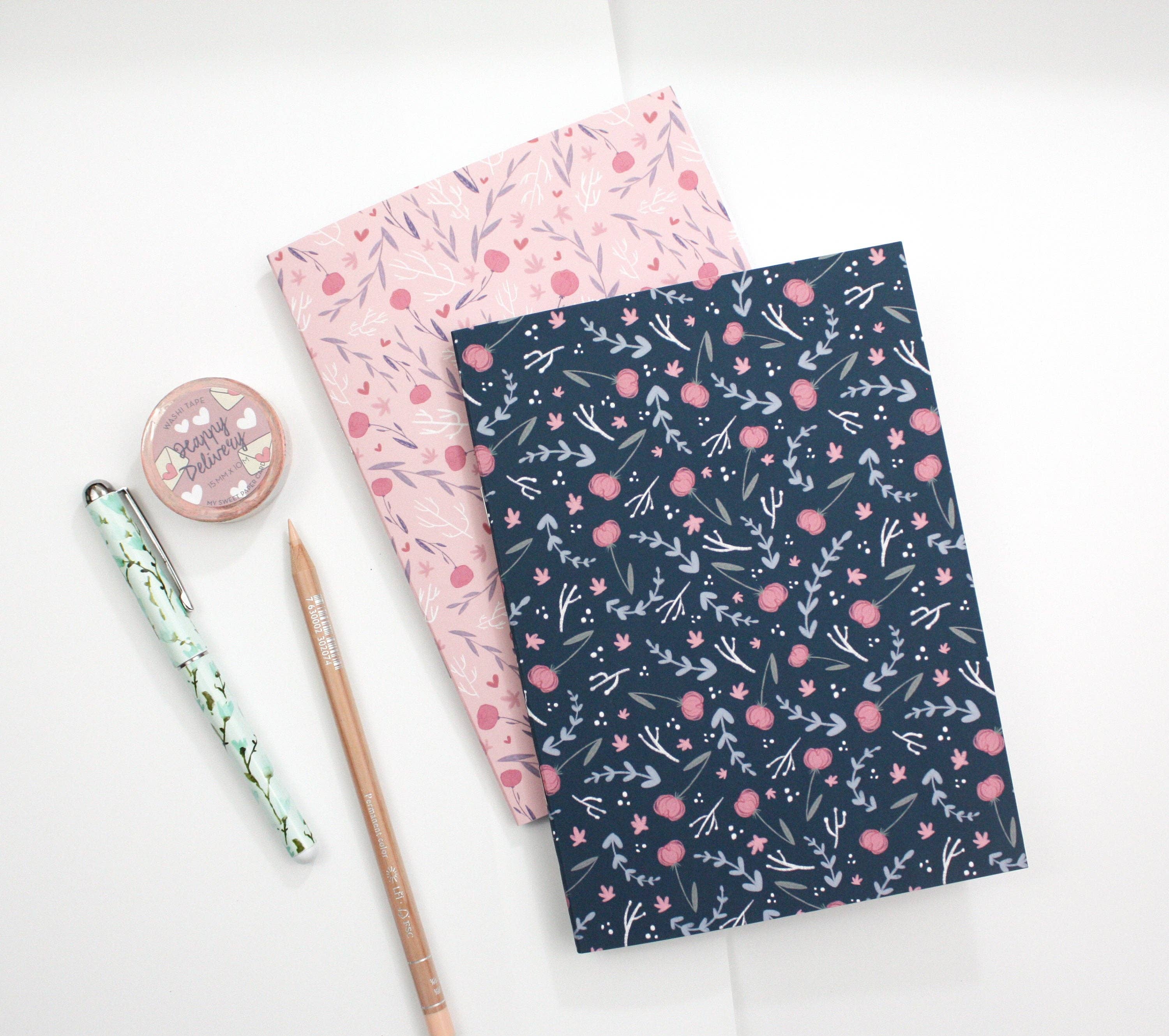My Sweet Paper Card - Wholesale Notebook - Blue Flower Notebook - Cute notebooks8