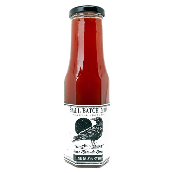 Pink Guava Syrup for wholesale by Small Batch Jam Co.