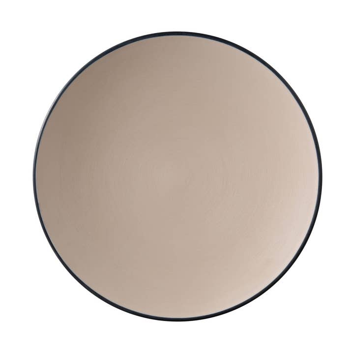8 1/2"x1" Round Plate, Birmingham Melamine Clay for wholesale by EcoQuality