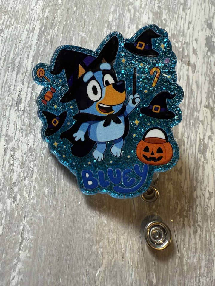 Badge Chapeaux de Sorcière ReeL Blues pour la vente par The Wild Poppy