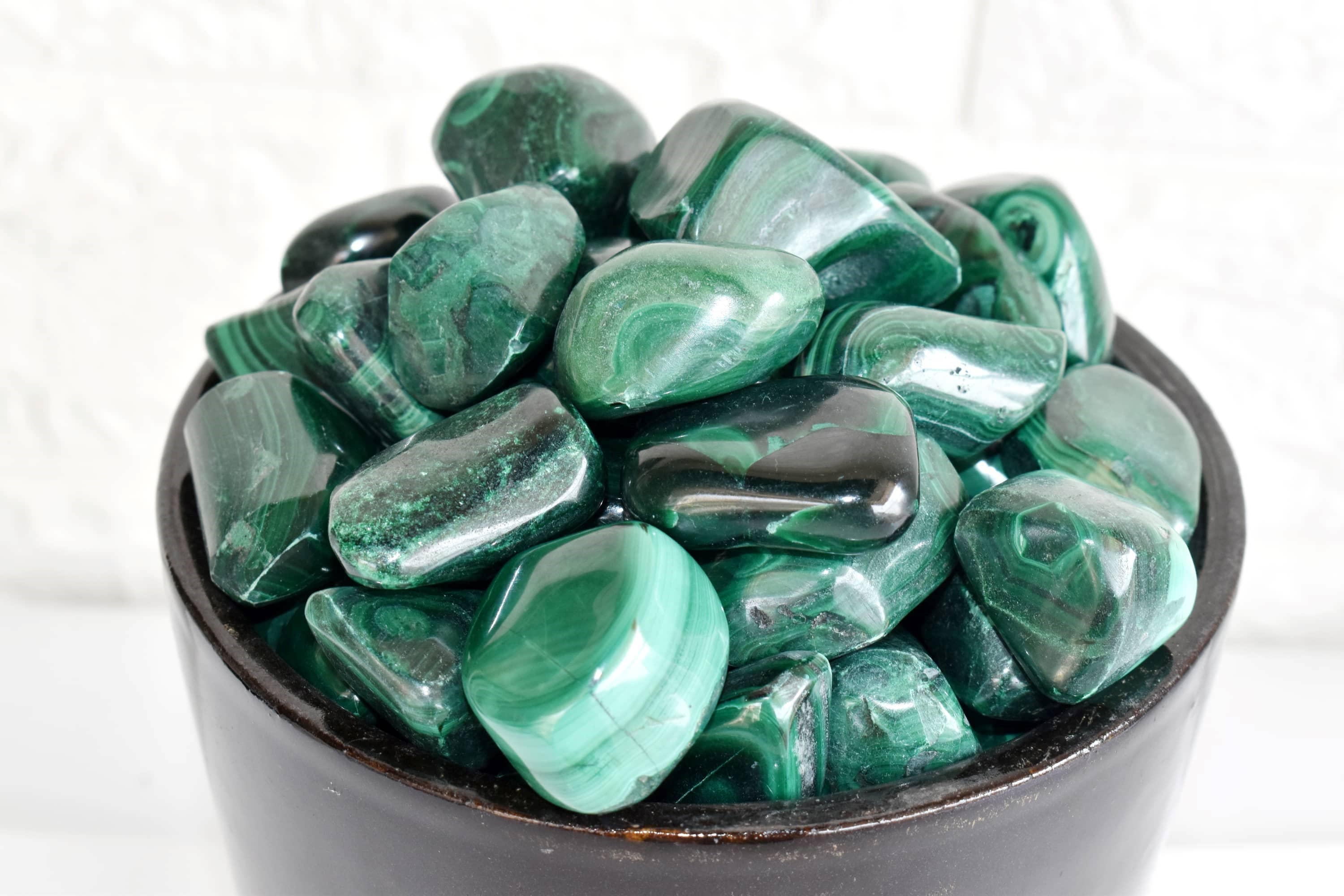 Soothing Crystals - Wholesale Spiritual Stone/Crystal - 100g Tumbled Stones | Synthetic Malachite | Crystals Stones5