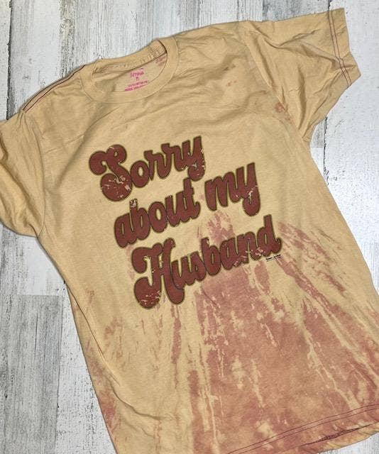 Raisin' Arrows - Wholesale T-Shirt (Graphic) - Women's - Sorry About my Husband1