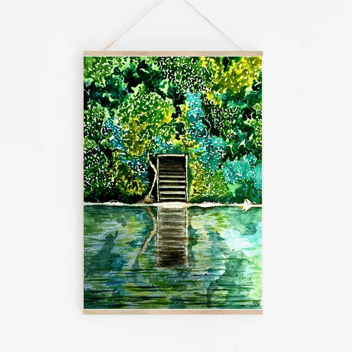 Konsttryck - Lovers Falls för wholesale av Bosa Art Co