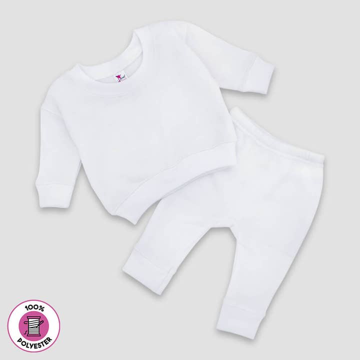 Laughing Giraffe - Wholesale Clothing Set - Baby - Baby Jogger Sweatsuit Tracksuit Set - Sublimation 100% Poly