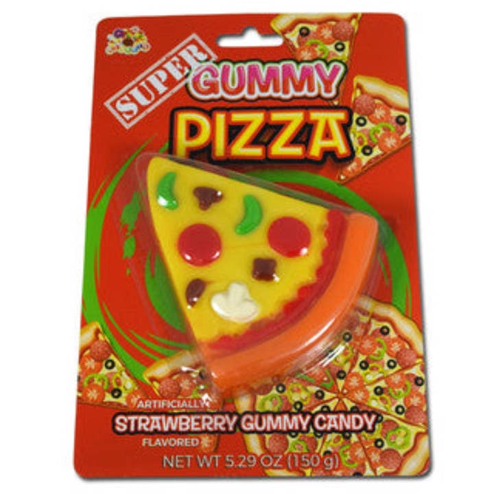 Albert's Super Size Gummy Pizza 5.29oz - 12ct for wholesale by I Got Your Candy