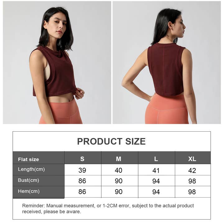 Sodalemon - Wholesale Athletic Top - Women's - Women Fitness Yoga Loose Elastic Sport Tank Top5