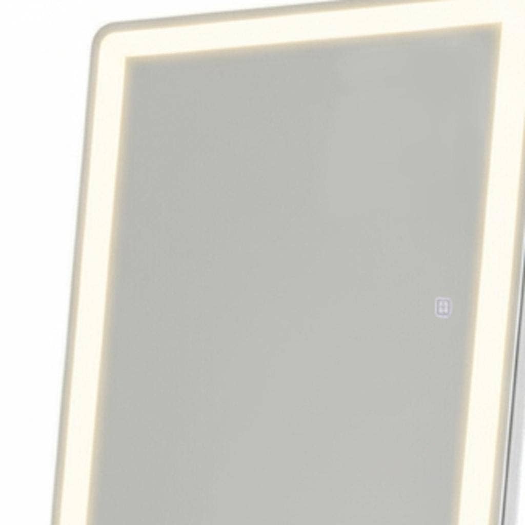 HomeRoots - Wholesale Vanity Mirror - 71" Clear Lighted Freestanding and Wall Mount Frameless Full Length Mirror3