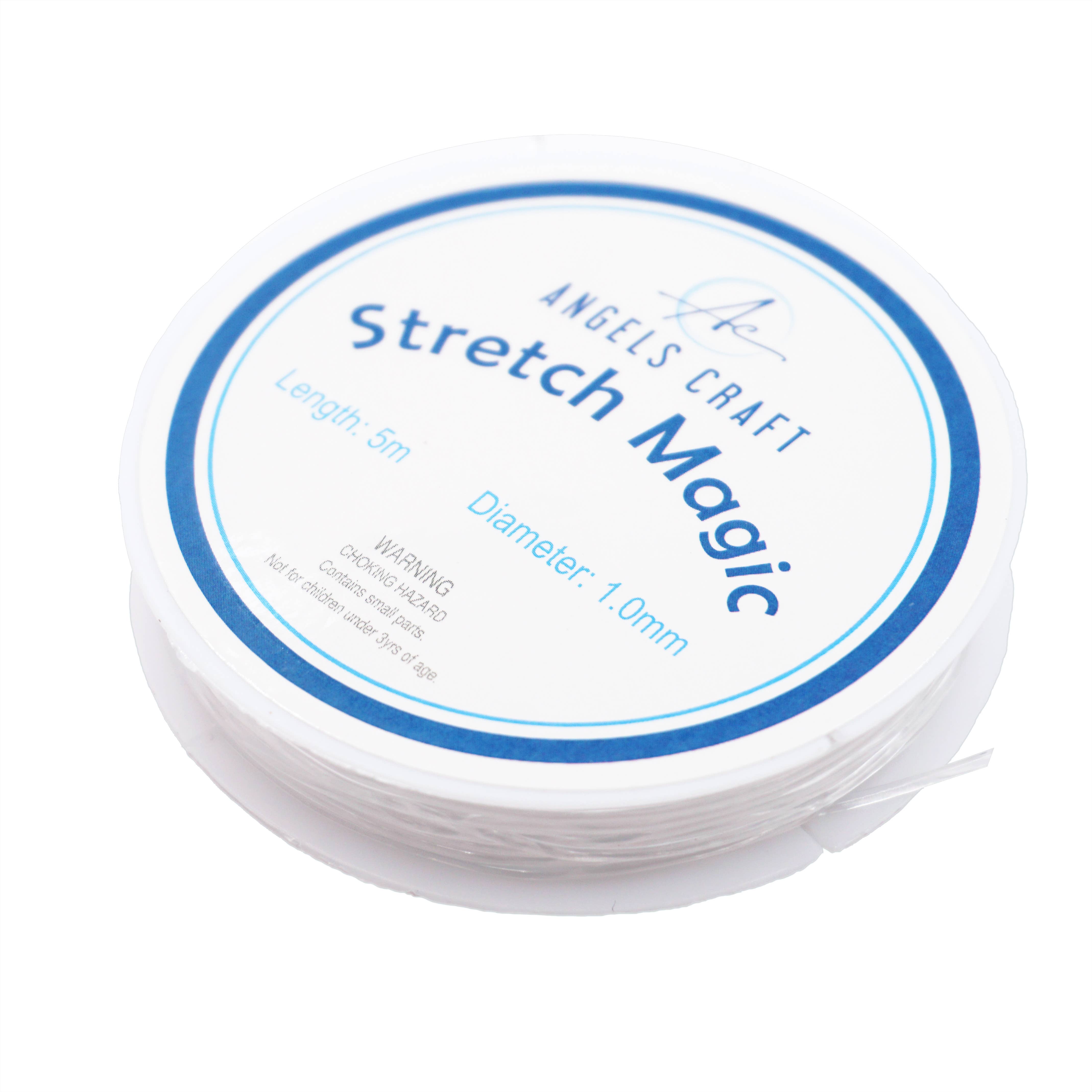 Angels Craft - Wholesale Craft Supplies - Elastic Beading Wire, 1-ct  (2 sizes available)3