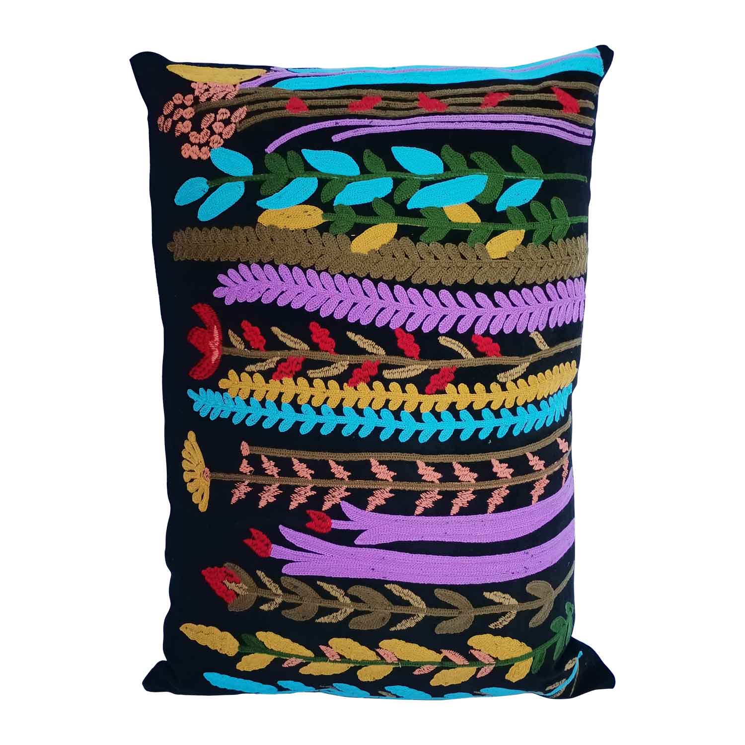 Casa Moro - Wholesale Throw/Decorative Pillow - Santa velvet cushion with filling flower decoration cushion7