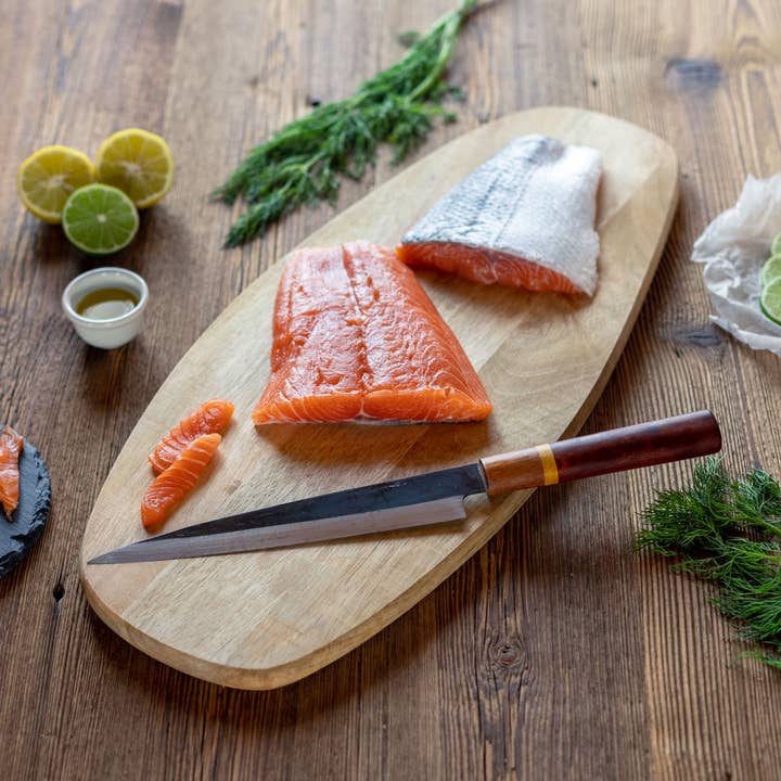 AUTHENTIC BLADES - Wholesale Kitchen/Utility Knife - VIET FUSION MANG, Asian kitchen knife, blade length 21.5 cm, carbon steel blade1