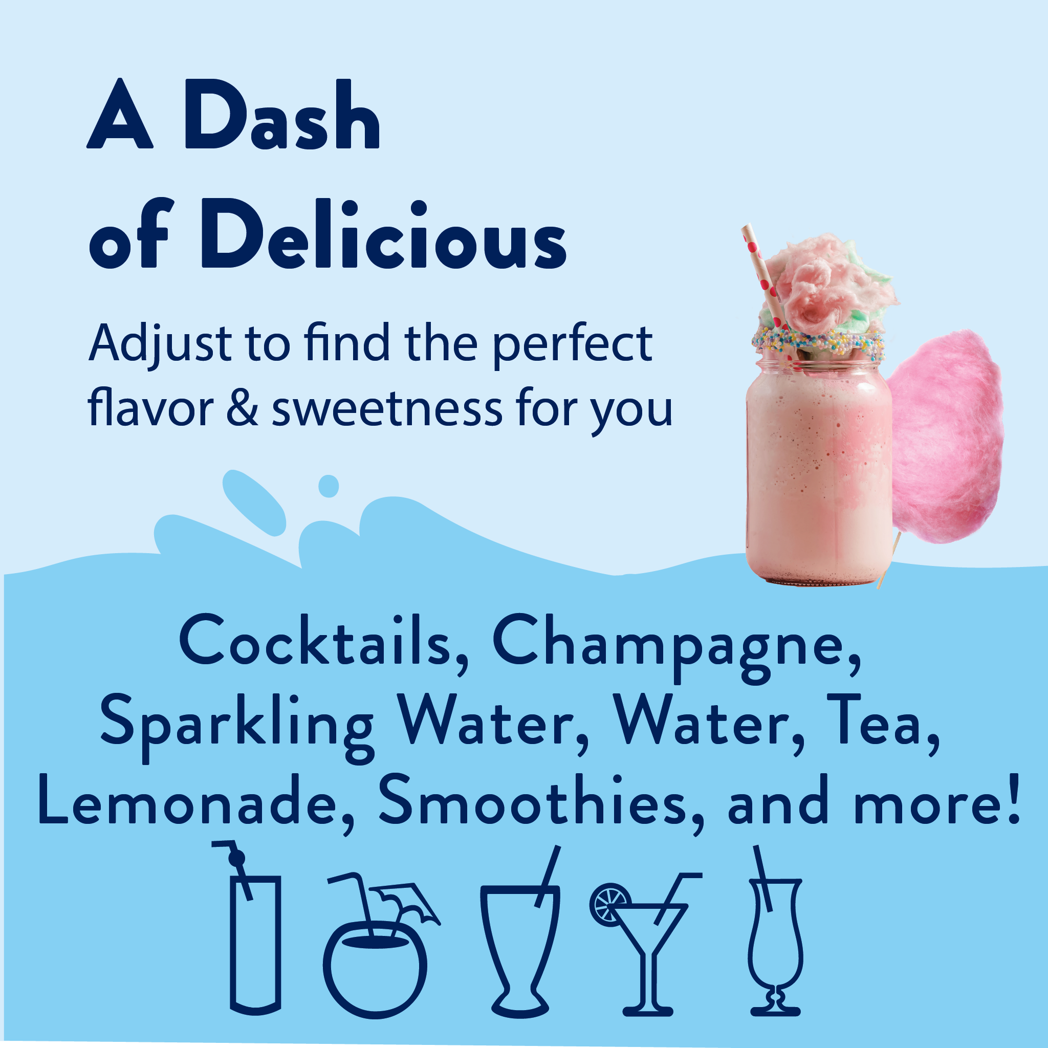 Jordan's Skinny Mixes - Wholesale Cocktail Mix/Syrup - Sugar Free Cotton Candy Syrup3