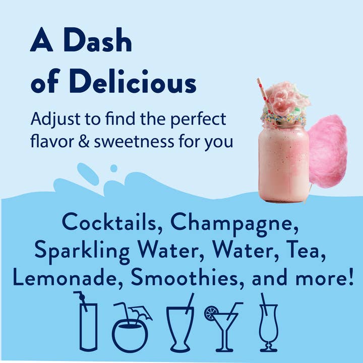 Jordan's Skinny Mixes - Wholesale Cocktail Mix/Syrup - Sugar Free Cotton Candy Syrup3