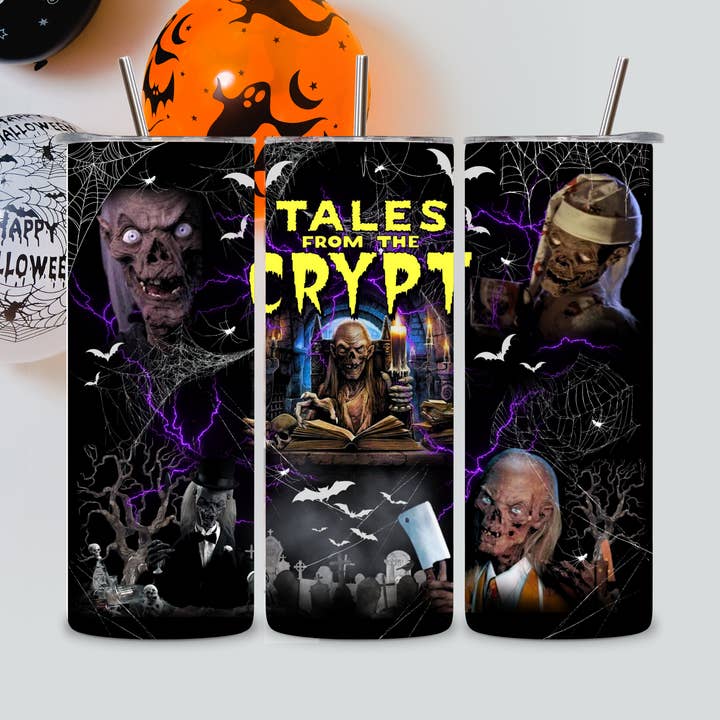 Graveyard Offerings - Wholesale Insulated Mug/Tumbler - Tales from the Crypt Tumbler