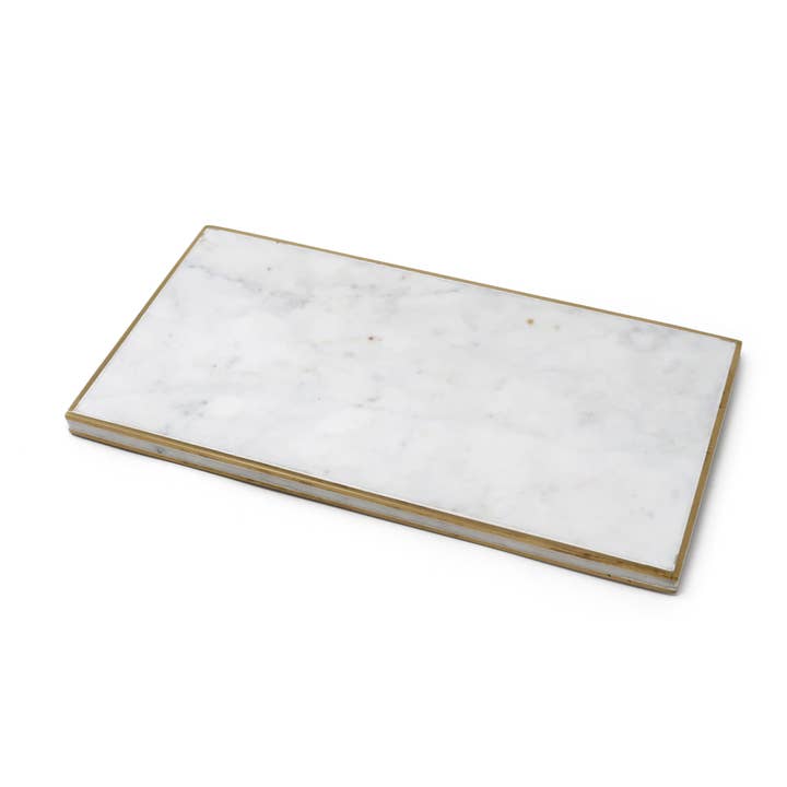 CLASSIC TOUCH DECOR INC. - Wholesale Decoratief dienblad - Marmeren dienblad met gouden rand1