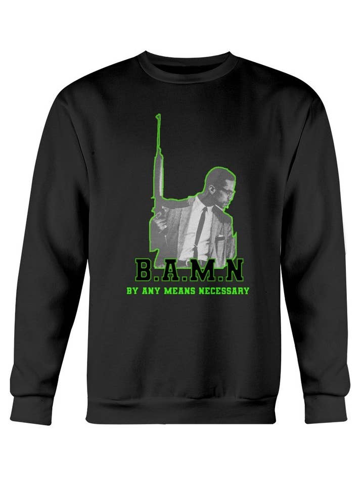 B.A.M.N Crewneck Sweatshirt for wholesale by Red Crown Clothing LLC