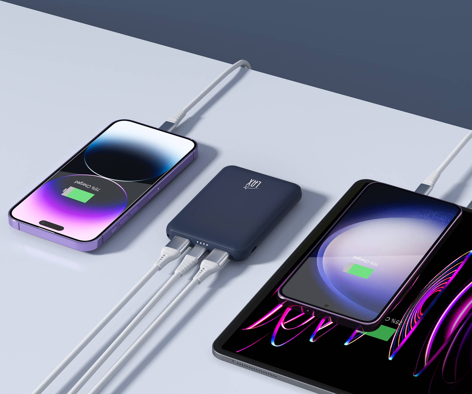 LAX Gadgets - Venta al por mayor Cargadores portátiles - LAX Power Bank de 6600mAh – Rápido, fiable y listo para viajar.24