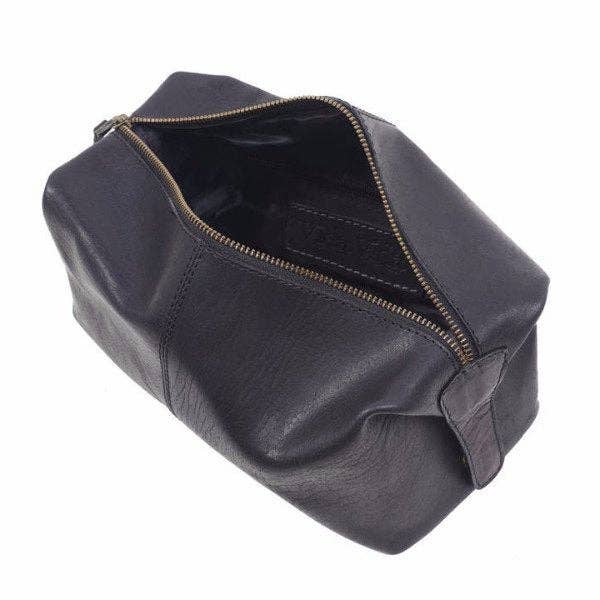 Vida Vida – wholesale Toiletry bag – men's – Groom Leather Wash Bag8