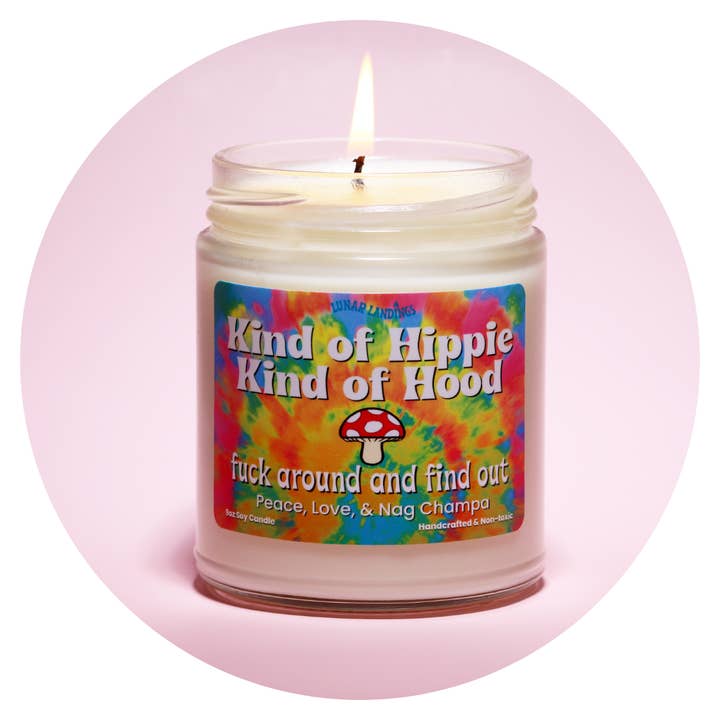 Lunar Landings - Wholesale Jar/Filled Candle - Nag Champa Soy Candle