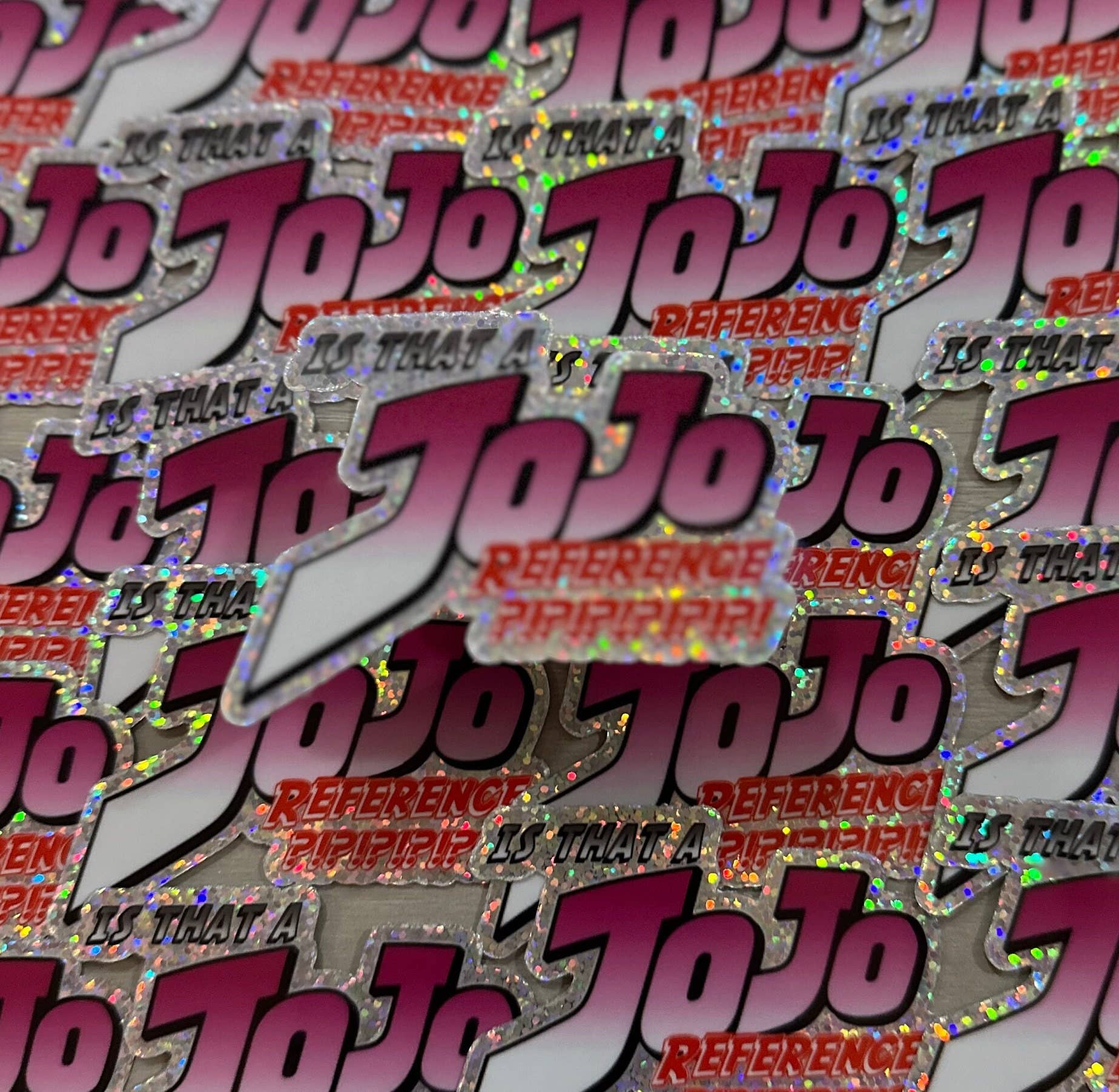 Angelic Angel Gifts - Wholesale Sticker - Glitter Jojo Reference Sticker4