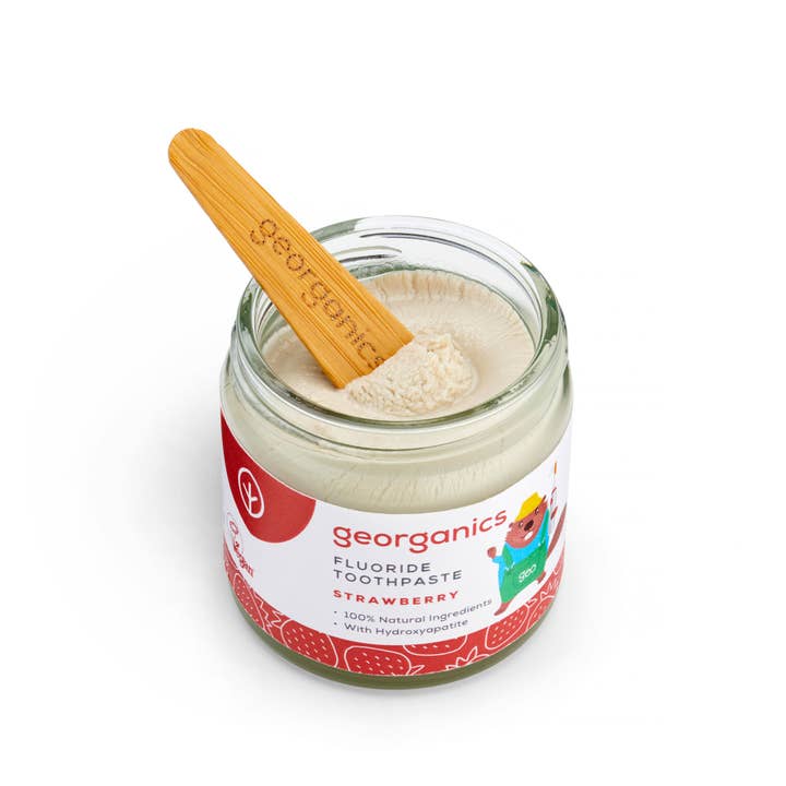 Georganics – wholesale Toothpaste – GeoKids Fluoride Toothpaste - Strawberry4