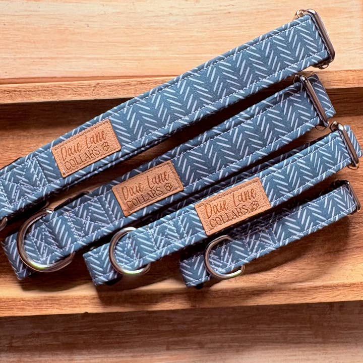 Blå Boho Chevron Hundhalsband, Dixie Lane Halsband för wholesale av Dixie Lane Collars