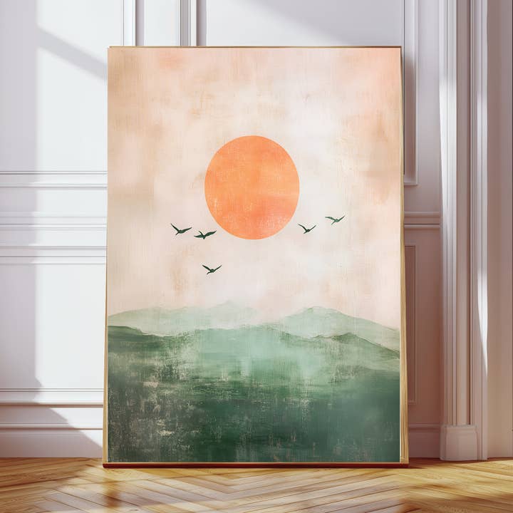 Japanese Landscape Art Print for wholesale by Kumo Art Prints