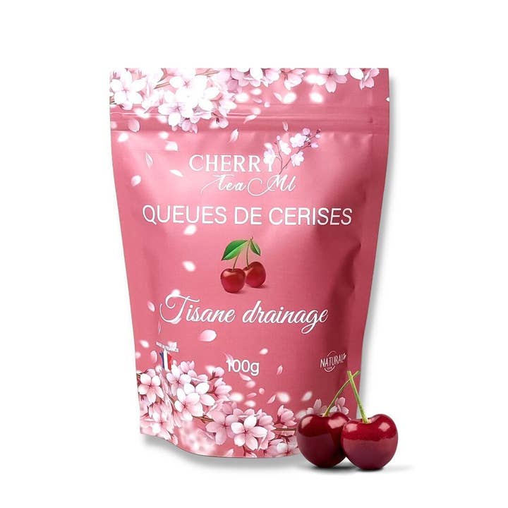 CHERRYTEAML – Großhandel Gesundheits-/Entgiftungstee – Kräutertee zur Entwässerung mit Kirschschwänzen
