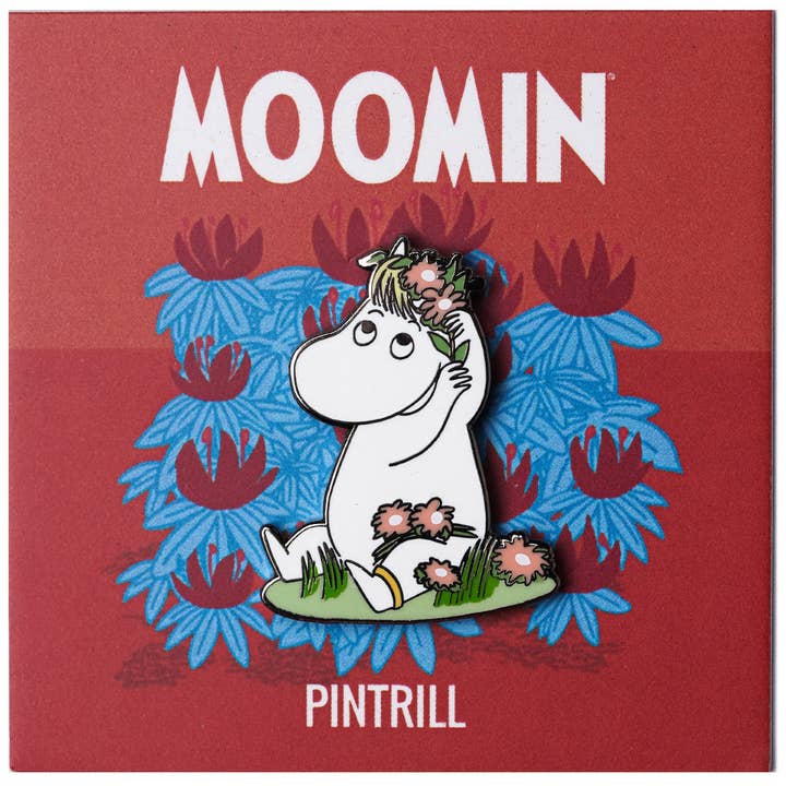 PINTRILL - Wholesale Lapel Pin/Button - Moomin - Snorkmaiden Pin1