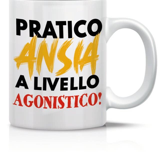 ORIGAMI EDITORE SRL - Wholesale Coffee Mug - Competitive Anxiety Cup