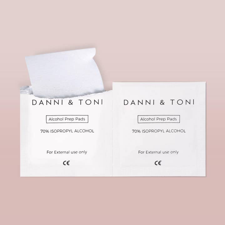 Danni & Toni - Wholesale Nailcare set - Alcohol Prep Pads (100pc)1