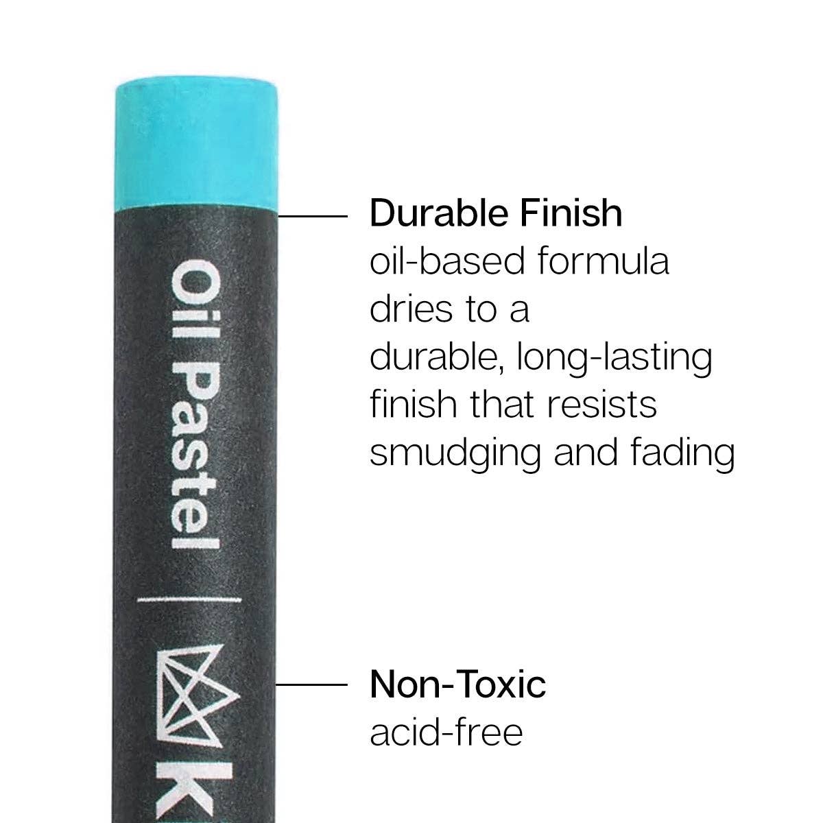 KINGART – wholesale Pastels – Oil Pastels 48 pc2