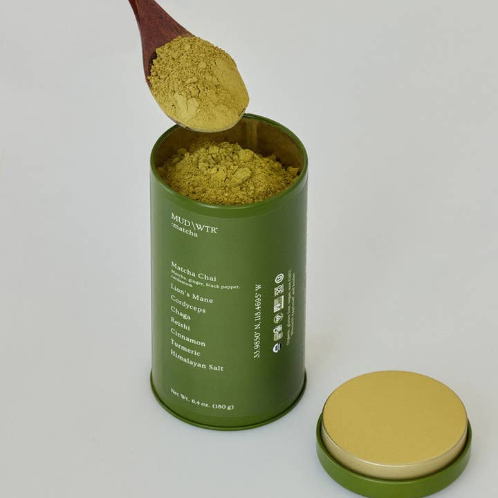 MUD\WTR - Wholesale Health/Detox Tea - MUD\WTR - 30 serving Matcha (12 pack)1