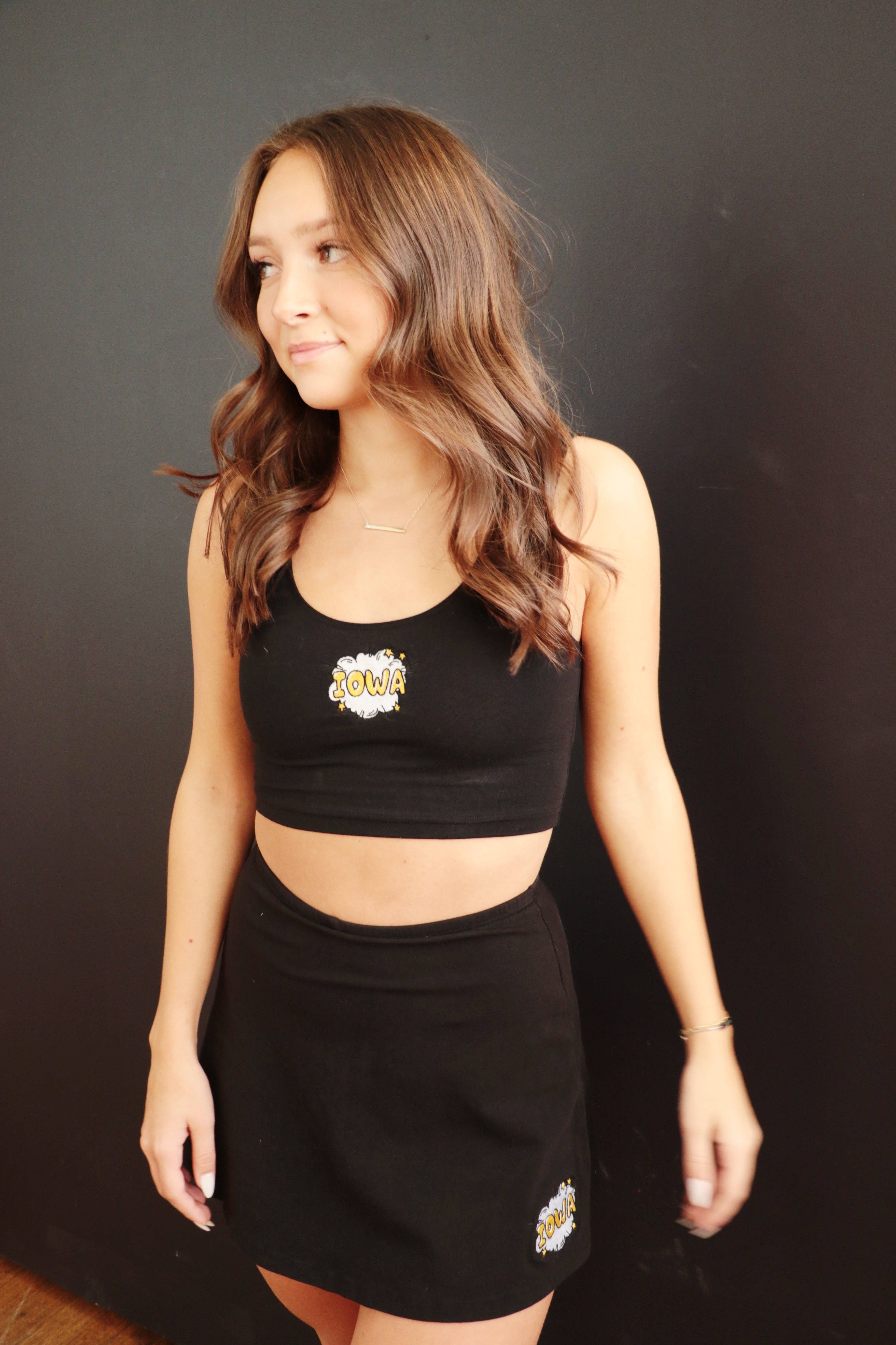 Recess Apparel - Wholesale Skort - Women's - Iowa Burst Halftime Skort0