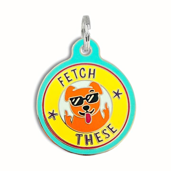 Emalje Hundetegn med Scannbar ID - Hent Disse for engroshandel hos Bad Tags