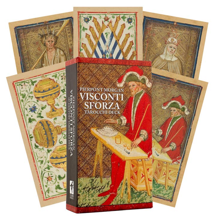 Cardshouse - Wholesale Tarot Cards - Visconti Sforza Pierpont Morgan Tarocchi Deck Us Games