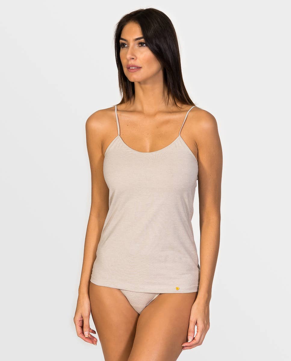 ZD Zero Defects - Wholesale Camisole - Women's - Afrodita woman's spaghetti top Soya Yarn