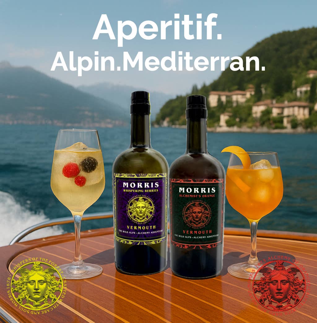 The Wild Alps Distillery - Wholesale Vermouth/Aperitif - MORRIS Whispering Berries - Vermouth1