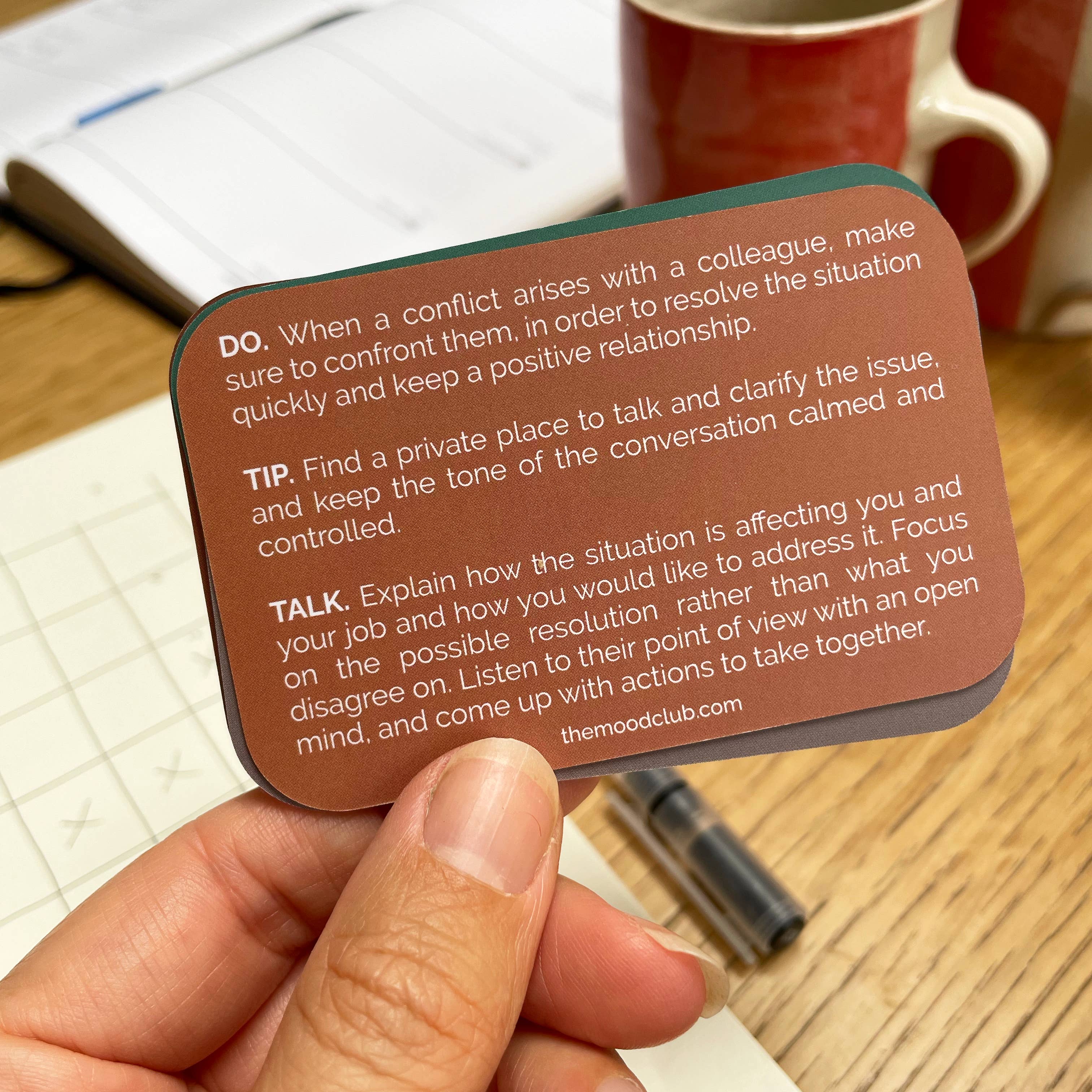 The Mood Club - Wholesale Tarot Cards - Mood Cards for Work - focus & motivational, corporate gifts5