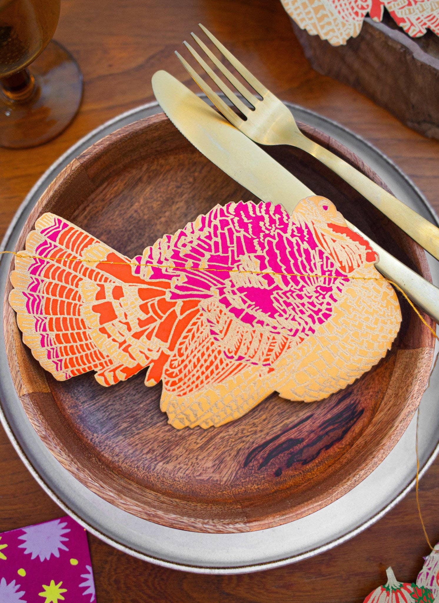 East End Press – wholesale Bunting/garland – Thanksgiving Sewn Garland18