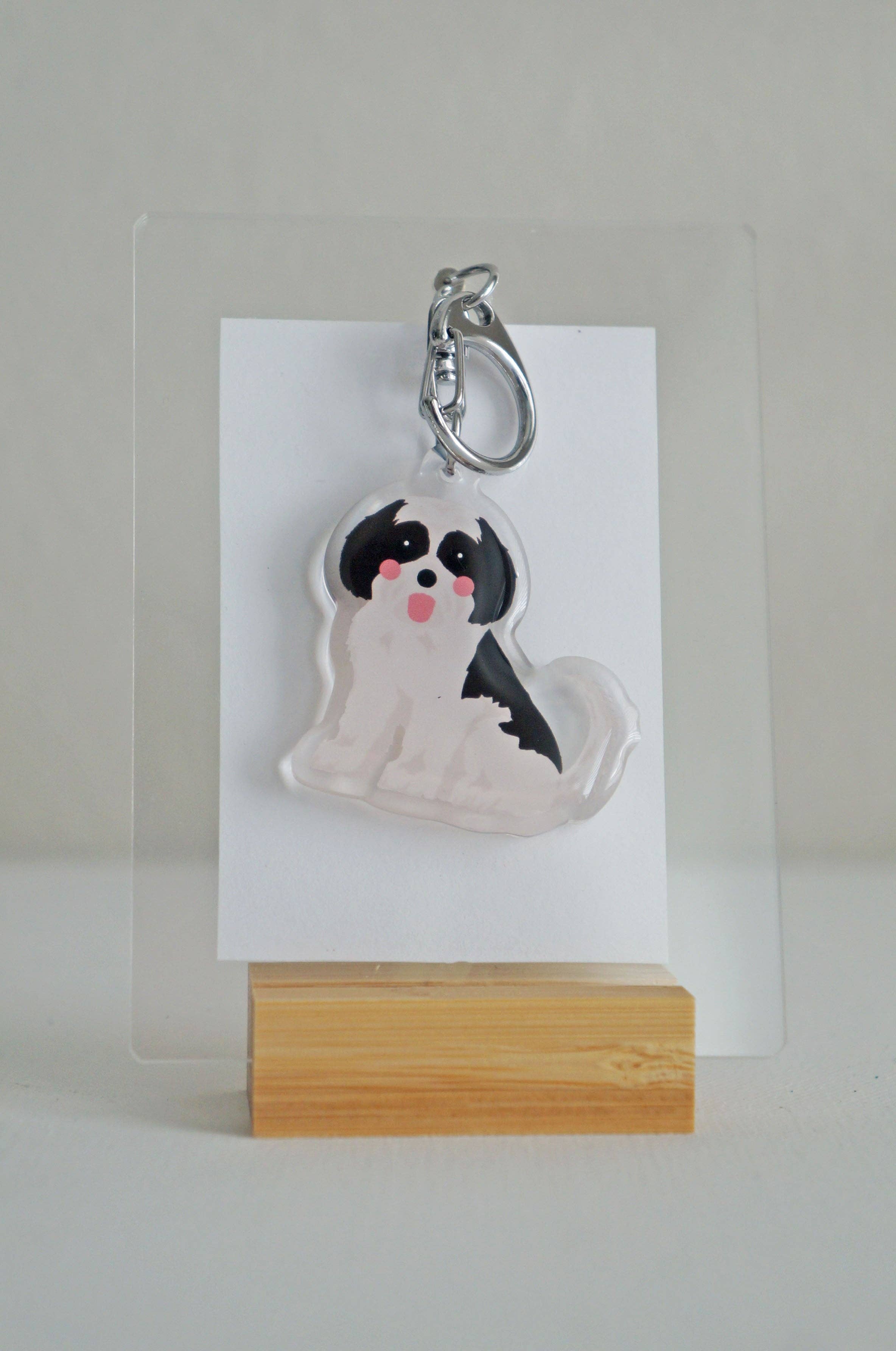 kiwi & WILLOW - Wholesale Keychain - Unisex - Shih Tzu Epoxy Keychain5