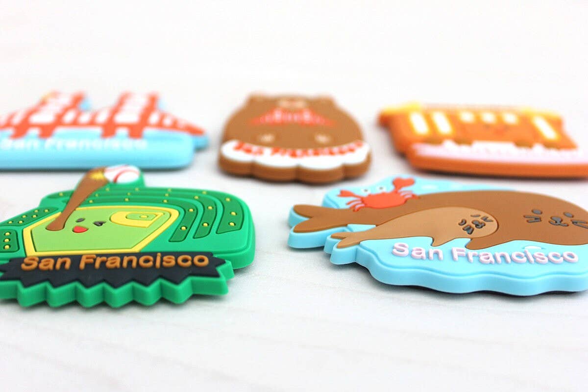 Tomoko Maruyama - Wholesale Magnet - San Francisco Landmarks Magnets2