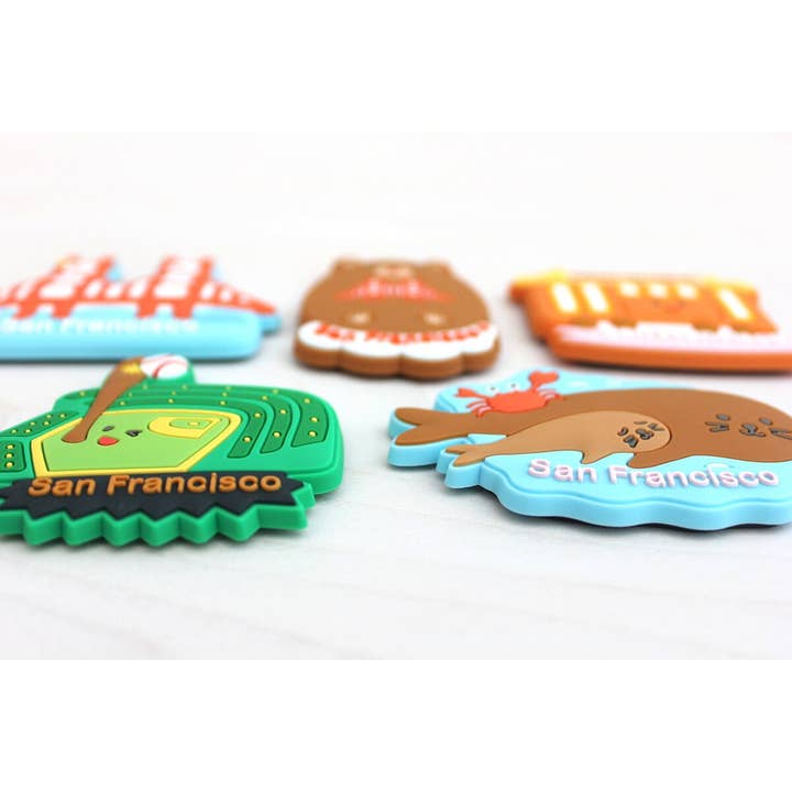 Tomoko Maruyama - Wholesale Magnet - San Francisco Landmarks Magnets2