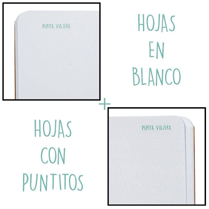 Pepita Viajera - Wholesale Notebook - Kraft A5 Pepifrida notebook3