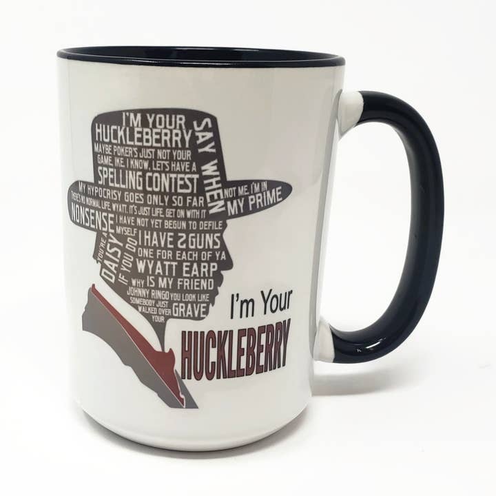 Tasse de 15 oz - I'm Your Huckleberry pour la vente par Candlelit Desserts