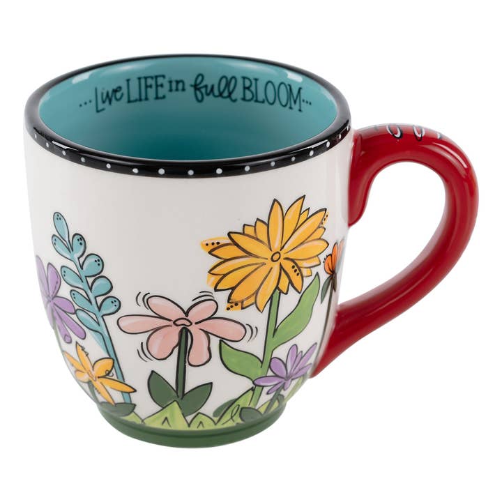 Flowers In Full Bloom Mug for wholesale by Glory Haus