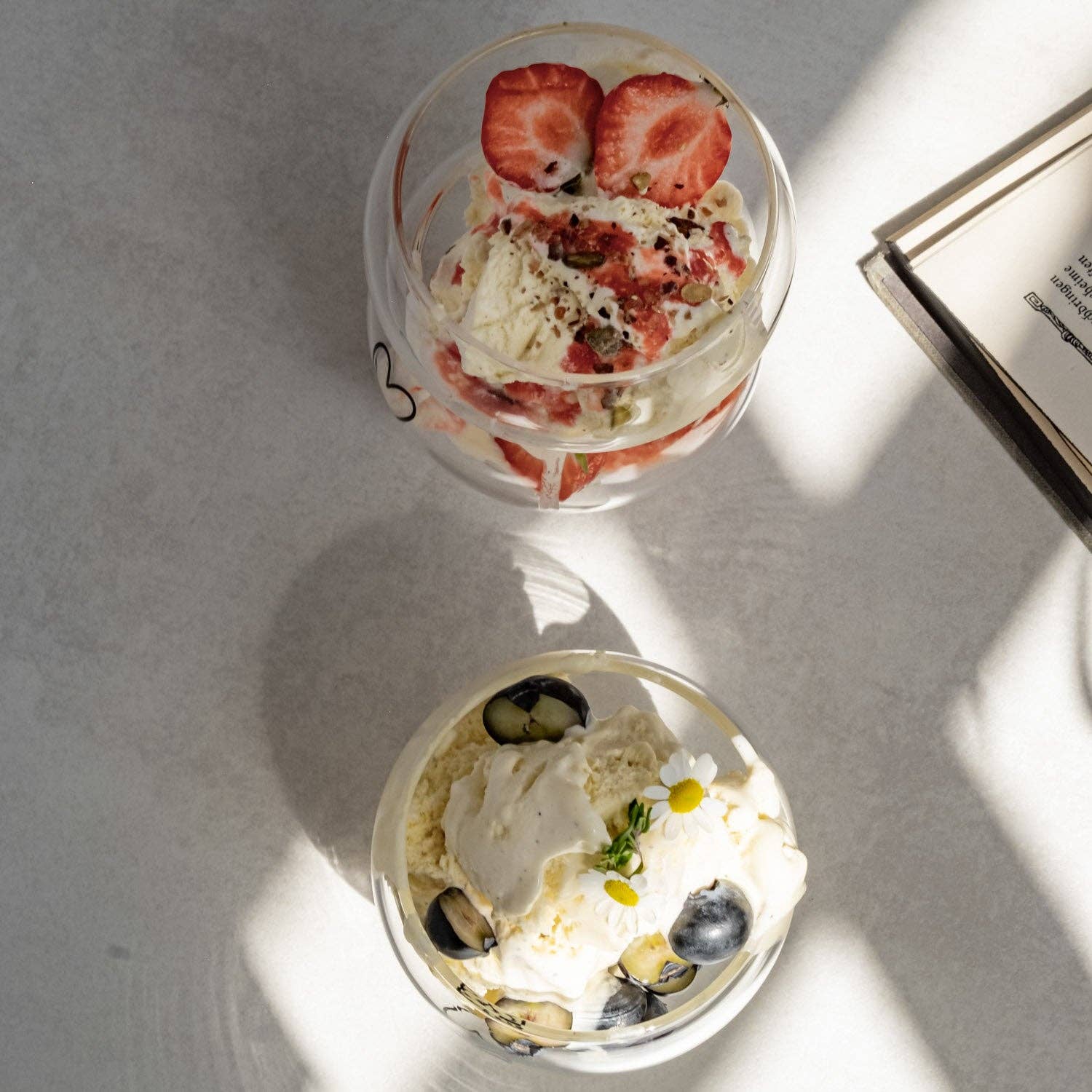 Eulenschnitt - Wholesale Drinking Glass/Cup - Double bubble glass heart (VE = 6 pcs)16